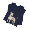 Japanese Terrier Dad Shirt, Vintage Dog Sketch Tee, Dog Dad Gift