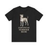 Japanese Terrier Mom Shirt, Vintage Dog Sketch Tee, Dog Mom Gift