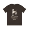 Japanese Terrier Mom Shirt, Vintage Dog Sketch Tee, Dog Mom Gift