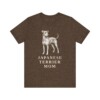 Japanese Terrier Mom Shirt, Vintage Dog Sketch Tee, Dog Mom Gift