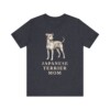 Japanese Terrier Mom Shirt, Vintage Dog Sketch Tee, Dog Mom Gift