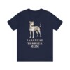 Japanese Terrier Mom Shirt, Vintage Dog Sketch Tee, Dog Mom Gift