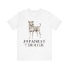 Japanese Terrier Lover Shirt, Vintage Dog Sketch Tee, Dog Lover Gift Japanese Terrier Lover Shirt, Vintage Dog Sketch Tee, Dog Lover Gift