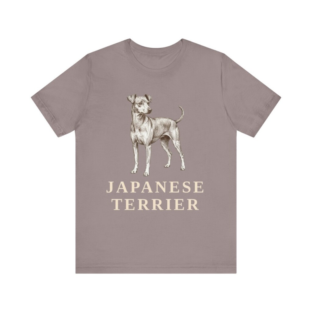 Japanese Terrier Lover Shirt, Vintage Dog Sketch Tee, Dog Lover Gift Japanese Terrier Lover Shirt, Vintage Dog Sketch Tee, Dog Lover Gift
