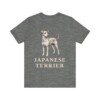 Japanese Terrier Lover Shirt, Vintage Dog Sketch Tee, Dog Lover Gift Japanese Terrier Lover Shirt, Vintage Dog Sketch Tee, Dog Lover Gift
