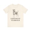 Japanese Terrier Lover Shirt, Vintage Dog Sketch Tee, Dog Lover Gift Japanese Terrier Lover Shirt, Vintage Dog Sketch Tee, Dog Lover Gift