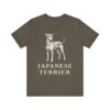 Japanese Terrier Lover Shirt, Vintage Dog Sketch Tee, Dog Lover Gift Japanese Terrier Lover Shirt, Vintage Dog Sketch Tee, Dog Lover Gift