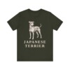 Japanese Terrier Lover Shirt, Vintage Dog Sketch Tee, Dog Lover Gift Japanese Terrier Lover Shirt, Vintage Dog Sketch Tee, Dog Lover Gift