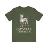 Japanese Terrier Lover Shirt, Vintage Dog Sketch Tee, Dog Lover Gift Japanese Terrier Lover Shirt, Vintage Dog Sketch Tee, Dog Lover Gift