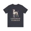 Japanese Terrier Lover Shirt, Vintage Dog Sketch Tee, Dog Lover Gift Japanese Terrier Lover Shirt, Vintage Dog Sketch Tee, Dog Lover Gift