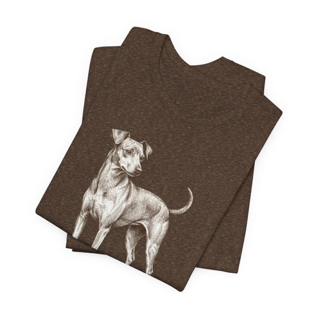 Japanese Terrier Lover Shirt, Vintage Dog Sketch Tee, Dog Lover Gift Japanese Terrier Lover Shirt, Vintage Dog Sketch Tee, Dog Lover Gift
