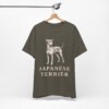Japanese Terrier Lover Shirt, Vintage Dog Sketch Tee, Dog Lover Gift Japanese Terrier Lover Shirt, Vintage Dog Sketch Tee, Dog Lover Gift