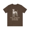 Japanese Terrier Humor Shirt, Vintage Dog Sketch Tee, Dog Humor Gift