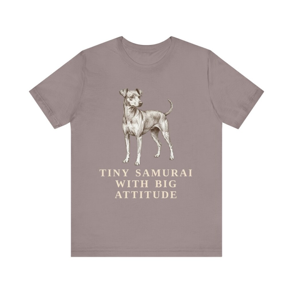 Japanese Terrier Humor Shirt, Vintage Dog Sketch Tee, Dog Humor Gift