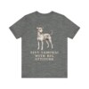 Japanese Terrier Humor Shirt, Vintage Dog Sketch Tee, Dog Humor Gift