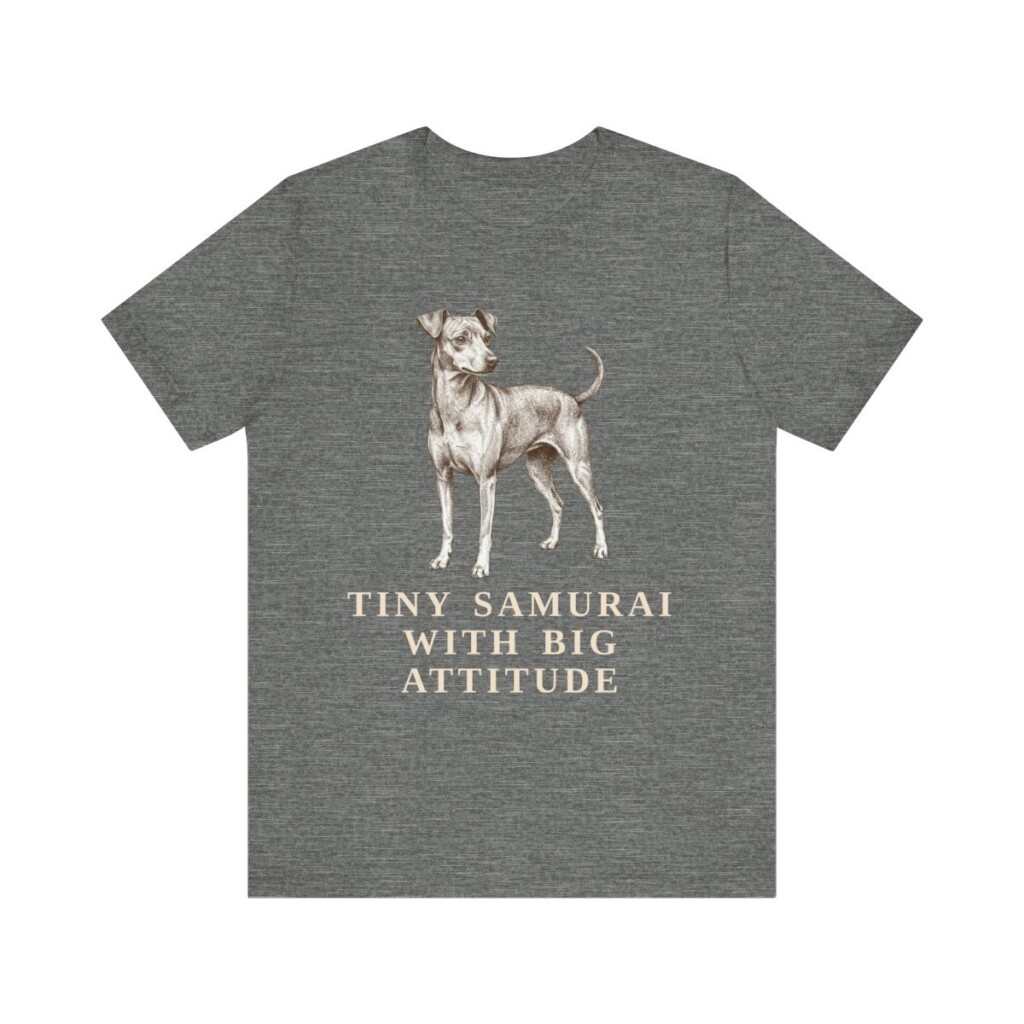 Japanese Terrier Humor Shirt, Vintage Dog Sketch Tee, Dog Humor Gift