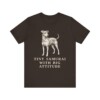 Japanese Terrier Humor Shirt, Vintage Dog Sketch Tee, Dog Humor Gift