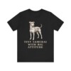 Japanese Terrier Humor Shirt, Vintage Dog Sketch Tee, Dog Humor Gift