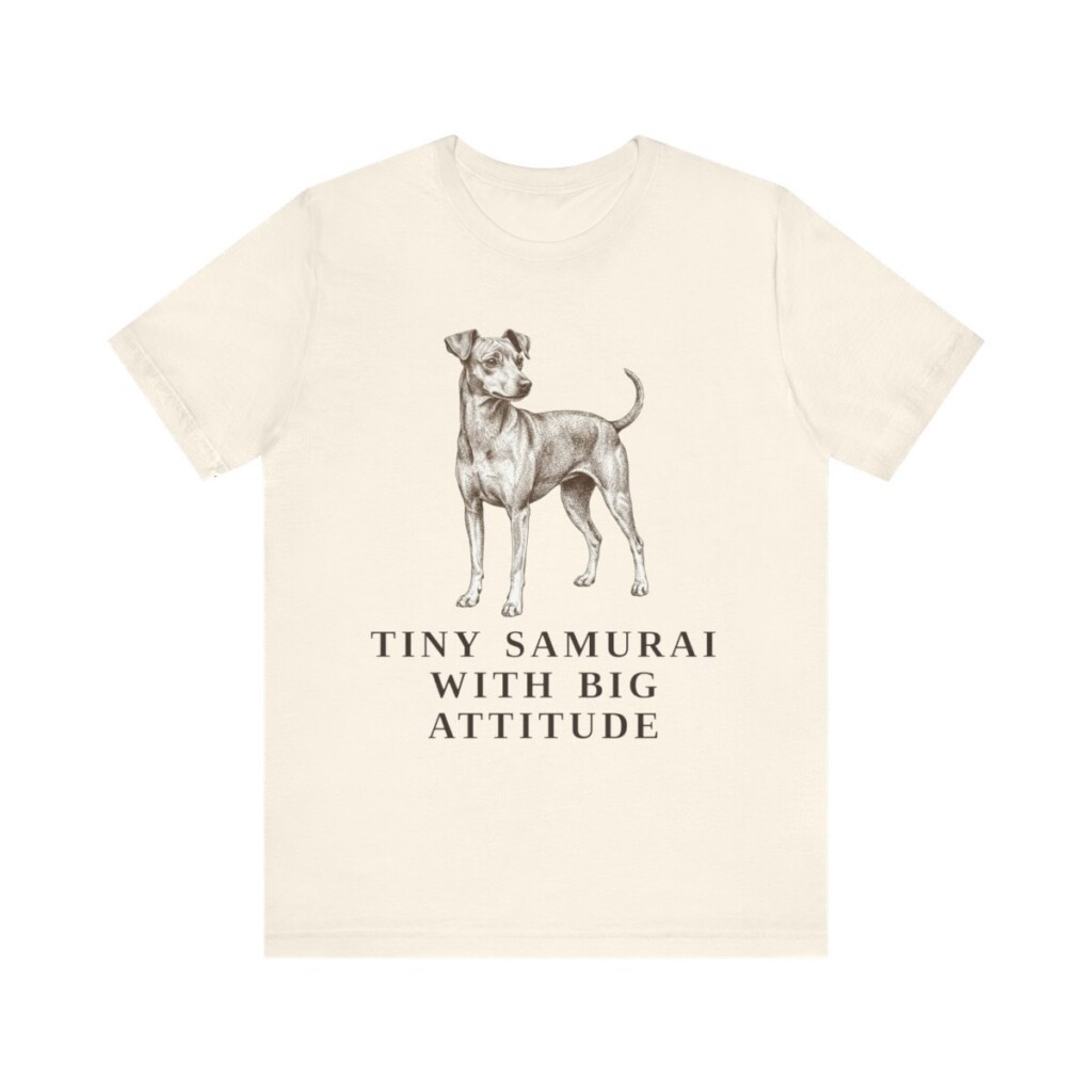 Japanese Terrier Humor Shirt, Vintage Dog Sketch Tee, Dog Humor Gift
