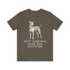 Japanese Terrier Humor Shirt, Vintage Dog Sketch Tee, Dog Humor Gift
