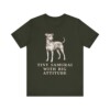 Japanese Terrier Humor Shirt, Vintage Dog Sketch Tee, Dog Humor Gift