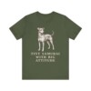 Japanese Terrier Humor Shirt, Vintage Dog Sketch Tee, Dog Humor Gift