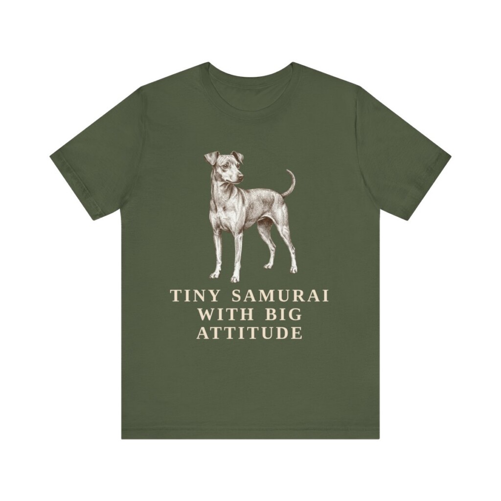 Japanese Terrier Humor Shirt, Vintage Dog Sketch Tee, Dog Humor Gift
