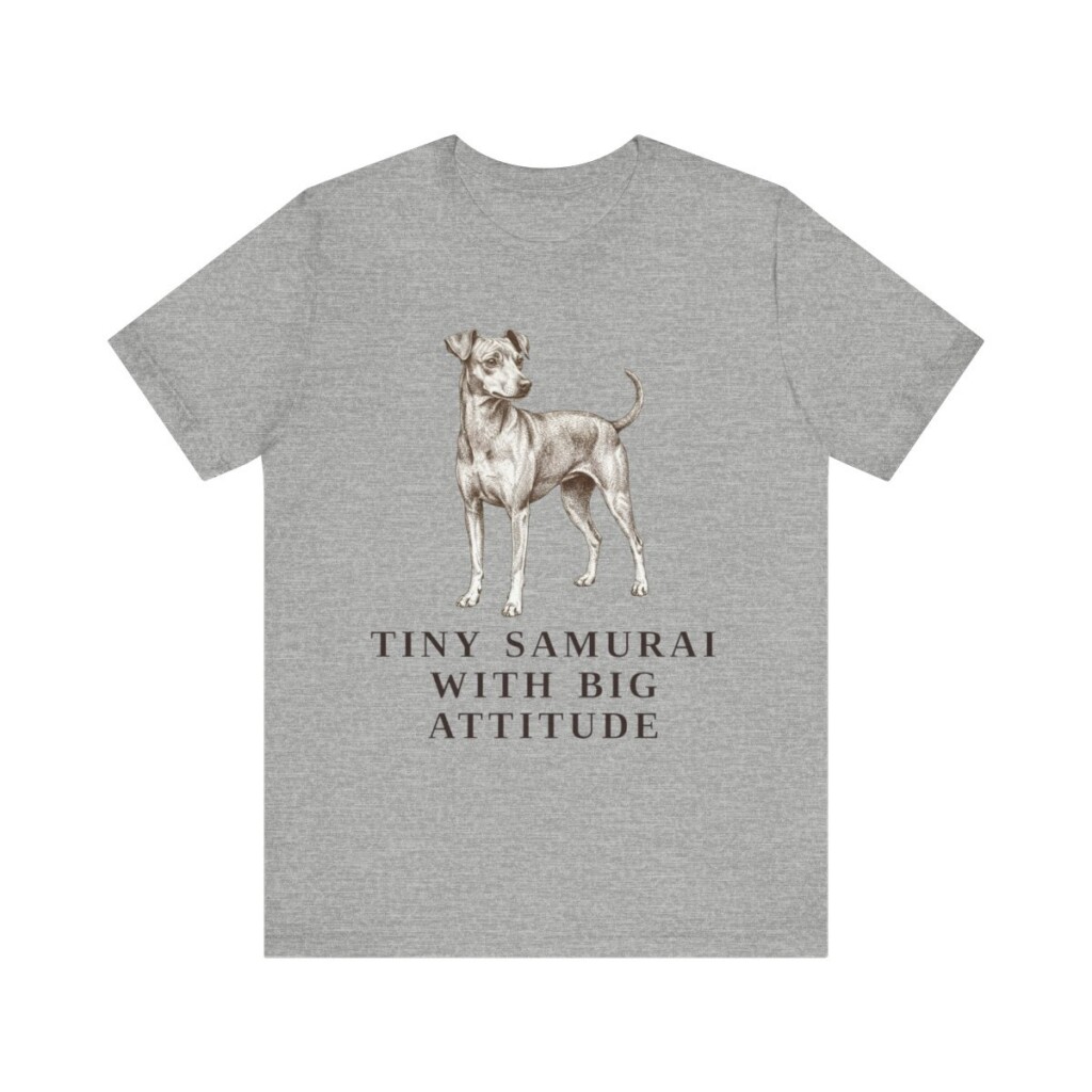 Japanese Terrier Humor Shirt, Vintage Dog Sketch Tee, Dog Humor Gift