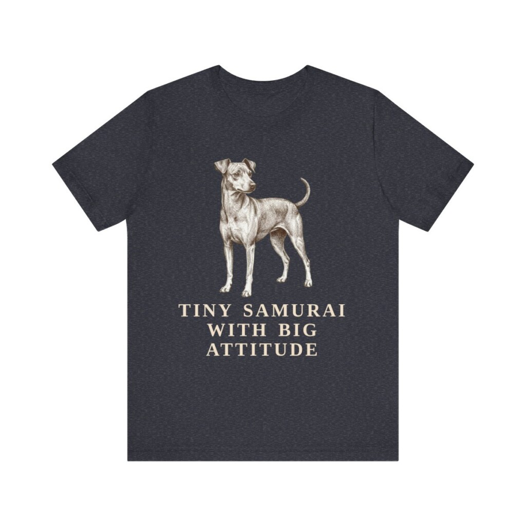 Japanese Terrier Humor Shirt, Vintage Dog Sketch Tee, Dog Humor Gift