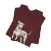 Japanese Terrier Humor Shirt, Vintage Dog Sketch Tee, Dog Humor Gift