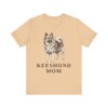 Keeshond Mom Shirt, Vintage Dog Sketch Tee, Dog Mom Gift