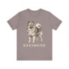 Keeshond Lover Shirt, Vintage Dog Sketch Tee, Dog Lover Gift