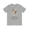 Keeshond Humor Shirt, Vintage Dog Sketch Tee, Dog Humor Gift