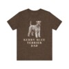 Kerry Blue Terrier Dad Shirt, Vintage Dog Sketch Tee, Dog Dad Gift