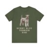 Kerry Blue Terrier Dad Shirt, Vintage Dog Sketch Tee, Dog Dad Gift