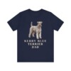 Kerry Blue Terrier Dad Shirt, Vintage Dog Sketch Tee, Dog Dad Gift