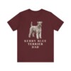 Kerry Blue Terrier Dad Shirt, Vintage Dog Sketch Tee, Dog Dad Gift