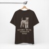 Kerry Blue Terrier Dad Shirt, Vintage Dog Sketch Tee, Dog Dad Gift
