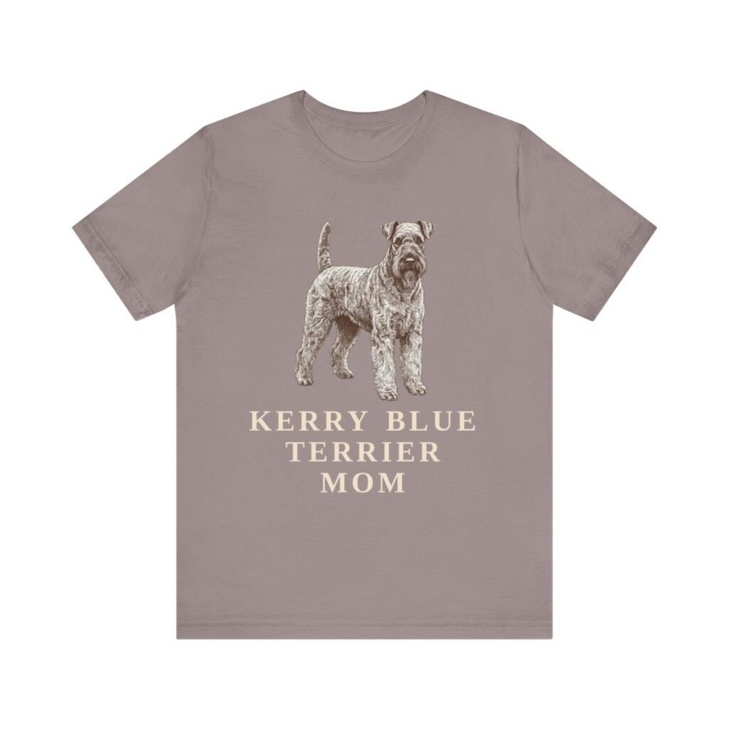 Kerry Blue Terrier Mom Shirt, Vintage Dog Sketch Tee, Dog Mom Gift Kerry Blue Terrier Mom Shirt, Vintage Dog Sketch Tee, Dog Mom Gift