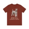 Kerry Blue Terrier Humor Shirt, Vintage Dog Sketch Tee, Dog Humor Gift