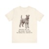 Kerry Blue Terrier Humor Shirt, Vintage Dog Sketch Tee, Dog Humor Gift