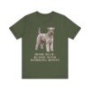 Kerry Blue Terrier Humor Shirt, Vintage Dog Sketch Tee, Dog Humor Gift