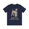 Kerry Blue Terrier Humor Shirt, Vintage Dog Sketch Tee, Dog Humor Gift