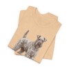 Kerry Blue Terrier Humor Shirt, Vintage Dog Sketch Tee, Dog Humor Gift