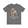 Komondor Dad Shirt, Vintage Dog Sketch Tee, Dog Dad Gift