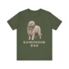 Komondor Dad Shirt, Vintage Dog Sketch Tee, Dog Dad Gift