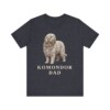 Komondor Dad Shirt, Vintage Dog Sketch Tee, Dog Dad Gift