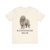 Komondor Mom Shirt, Vintage Dog Sketch Tee, Dog Mom Gift