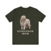 Komondor Mom Shirt, Vintage Dog Sketch Tee, Dog Mom Gift