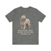 Komondor Humor Shirt, Vintage Dog Sketch Tee, Dog Humor Gift